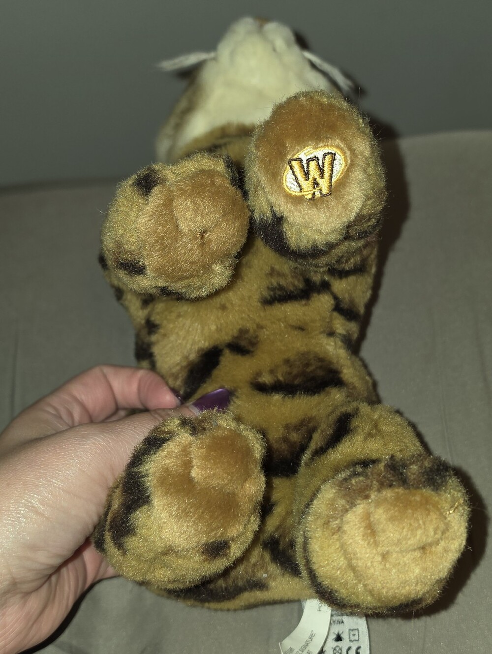 Ganz Webkinz Signature Bengal Cat WKS1065 Stuffed Animal Plush Toy No Code RARE - Picture 4 of 5